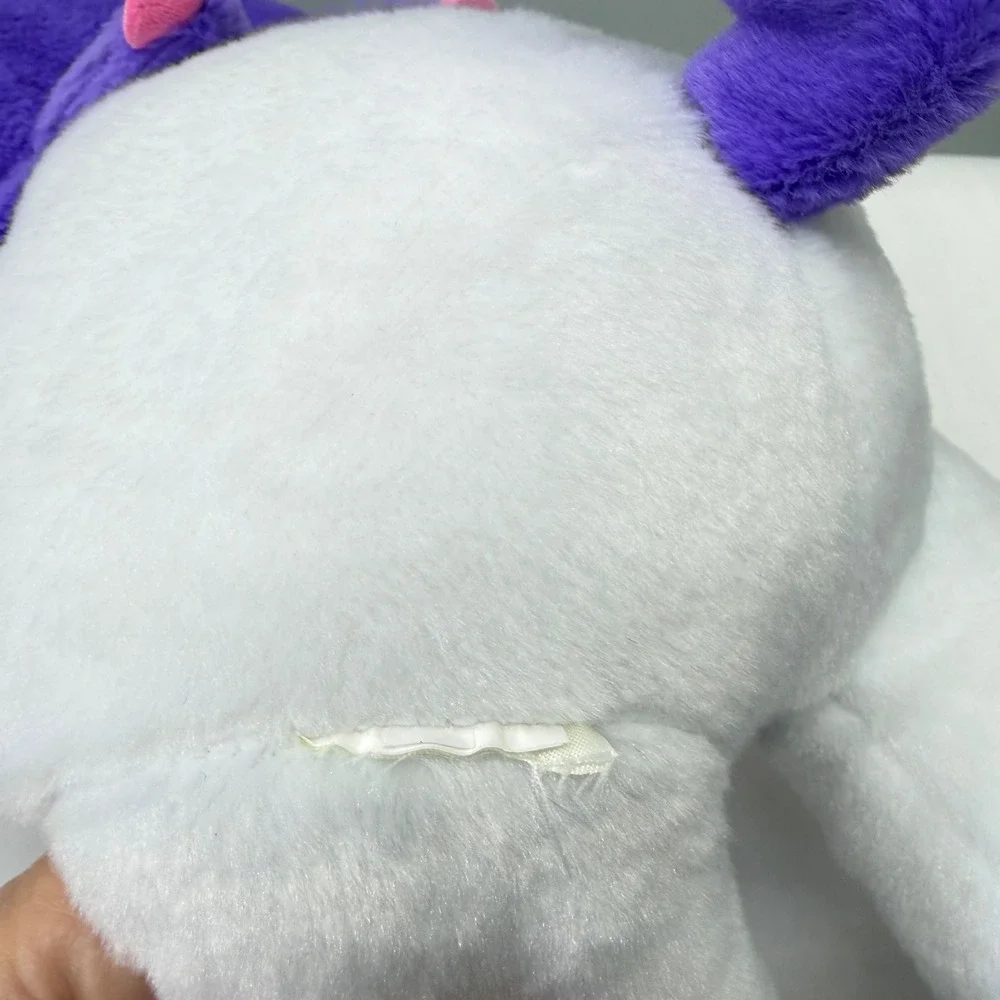Build A Bear Kuromi Sanrio Hello Kitty Purple White Plush Stuffed Animal Toy